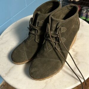 Toms Kala Wedge Bootie